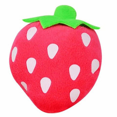 Pet Toys Funny Cartoon Cute Fruit Bite Resistant Plush Squeaky Toy Pet Chew Toy For Cats Pet Interactive Supplies Pet Partner