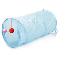 14 Styles Foldable  Pet Cat Tunnel 2/3/4/5 Holes Play Tubes Balls Collapsible Crinkle Kitten Toys Puppy Rabbit Play Tunnel Tubes