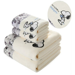 AHUAPET Pet Dog Towel Sofa Dog/Cat Bath Print Towel Microfiber Embroidery Puppy Towel Super Absorbent Soft Cartoon Towel E